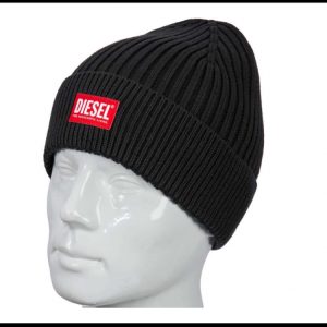 Шапка Diesel DL-45BL/Red "Чёрный с красным"