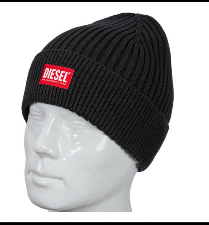 Diesel Шапка Diesel DL-45BL/Red "Чёрный с красным"