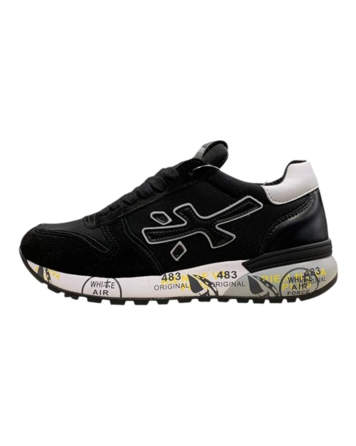 Premiata Кроссовки Premiata 411106BL/WH-Z "термо"