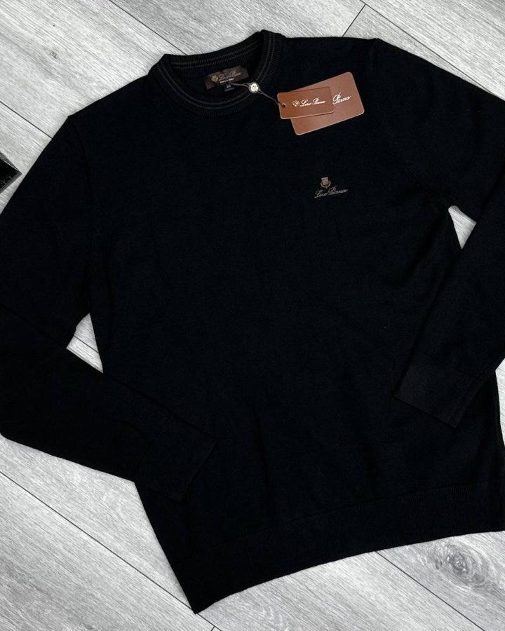 Loro Piana Свитер Loro Piana 811522BL "черный"