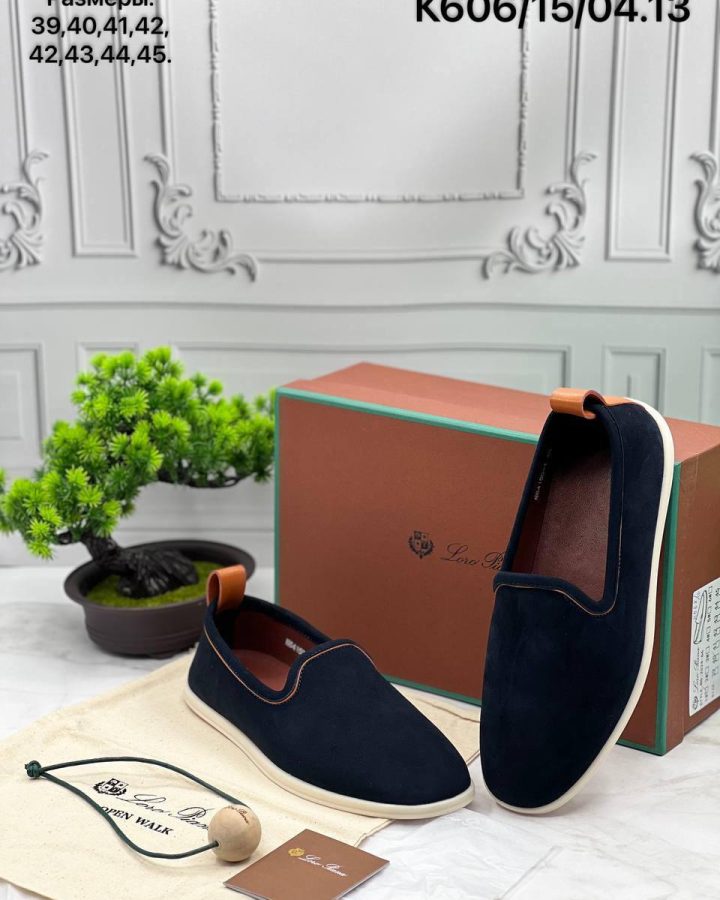 Loro Piana Лоферы Loro Piana 263999NAVI