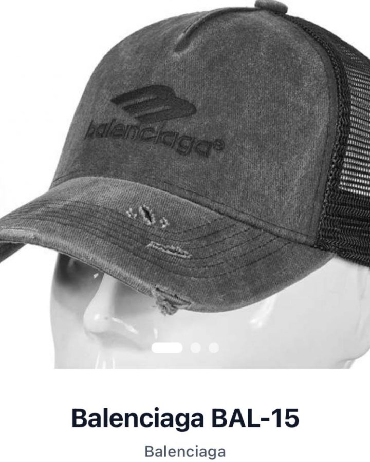 Balenciaga Кепка Balenciaga Bal-15GR "сетка"