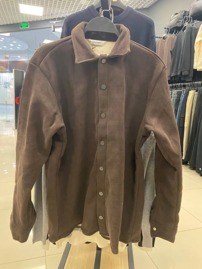 Q-MEN Рубашка Q-MEN 236394Brown