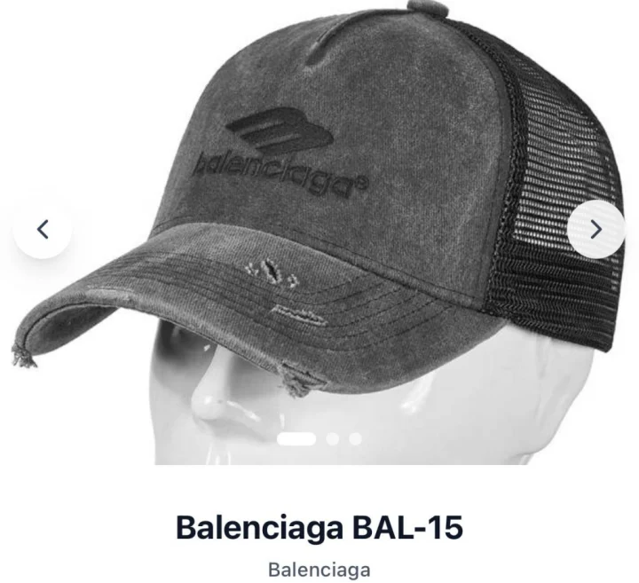 Balenciaga Кепка Balenciaga Bal-15GR "сетка"