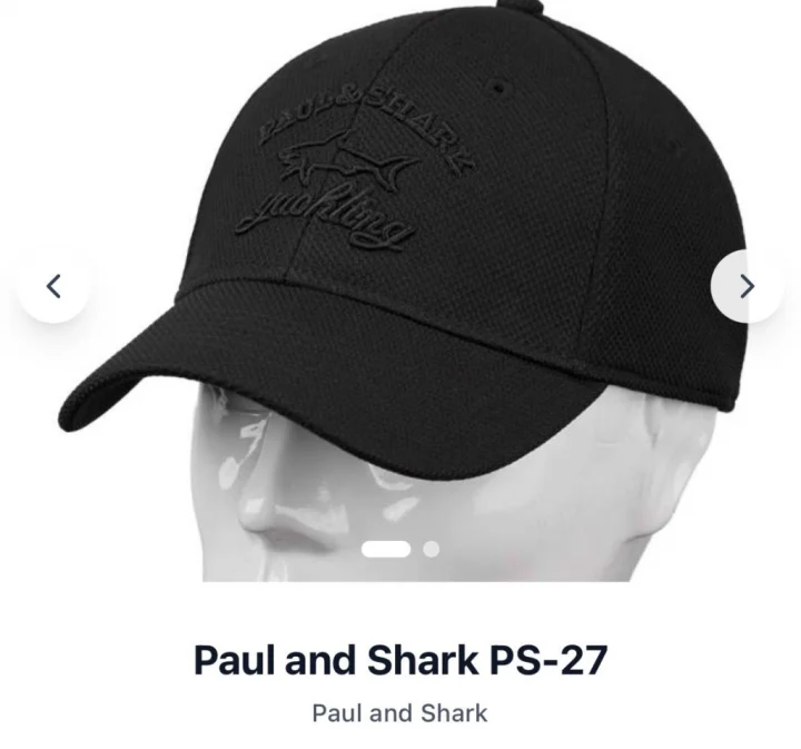 Paul & Shark Кепка Paul & Shark PS-27BL