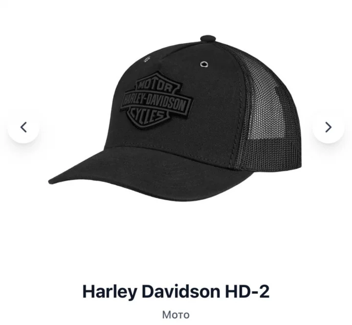 Harley Davidson Кепка Harley Davidson HD-2 "сетка"