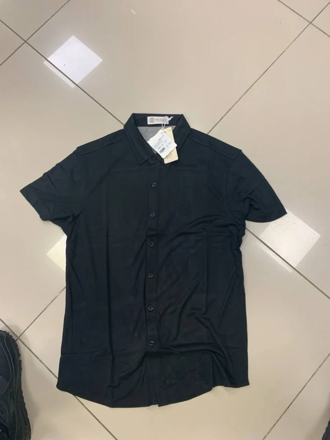 Brunello Cucinelli Рубашка Brunello Cucinelli 17810120BL "холодок"