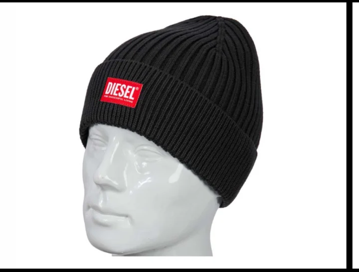 Diesel Шапка Diesel DL-45BL/Red "Чёрный с красным"