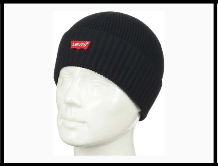 Levis Шапка Levis LVS-52BL "черный"