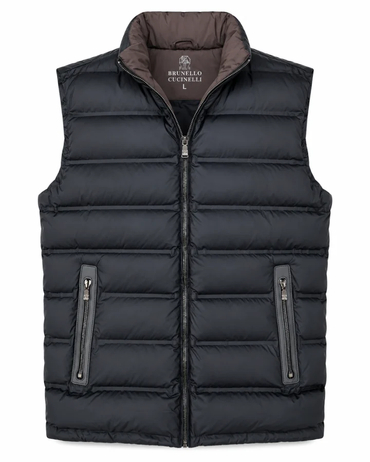 Brunello Cucinelli Жилетка Brunello Cucinelli 736374 "Пух"