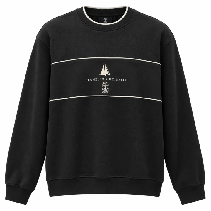 Brunello Cucinelli Свитшот Brunello Cucinelli 900123BL