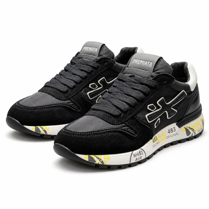 Premiata кроссовки Premiata 411106BL/WH